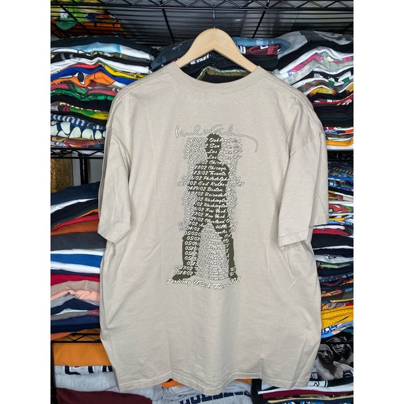 Y2K Paul McCartney 2002 Tour Men's XL Band T-Shirt - Picture 5 of 5